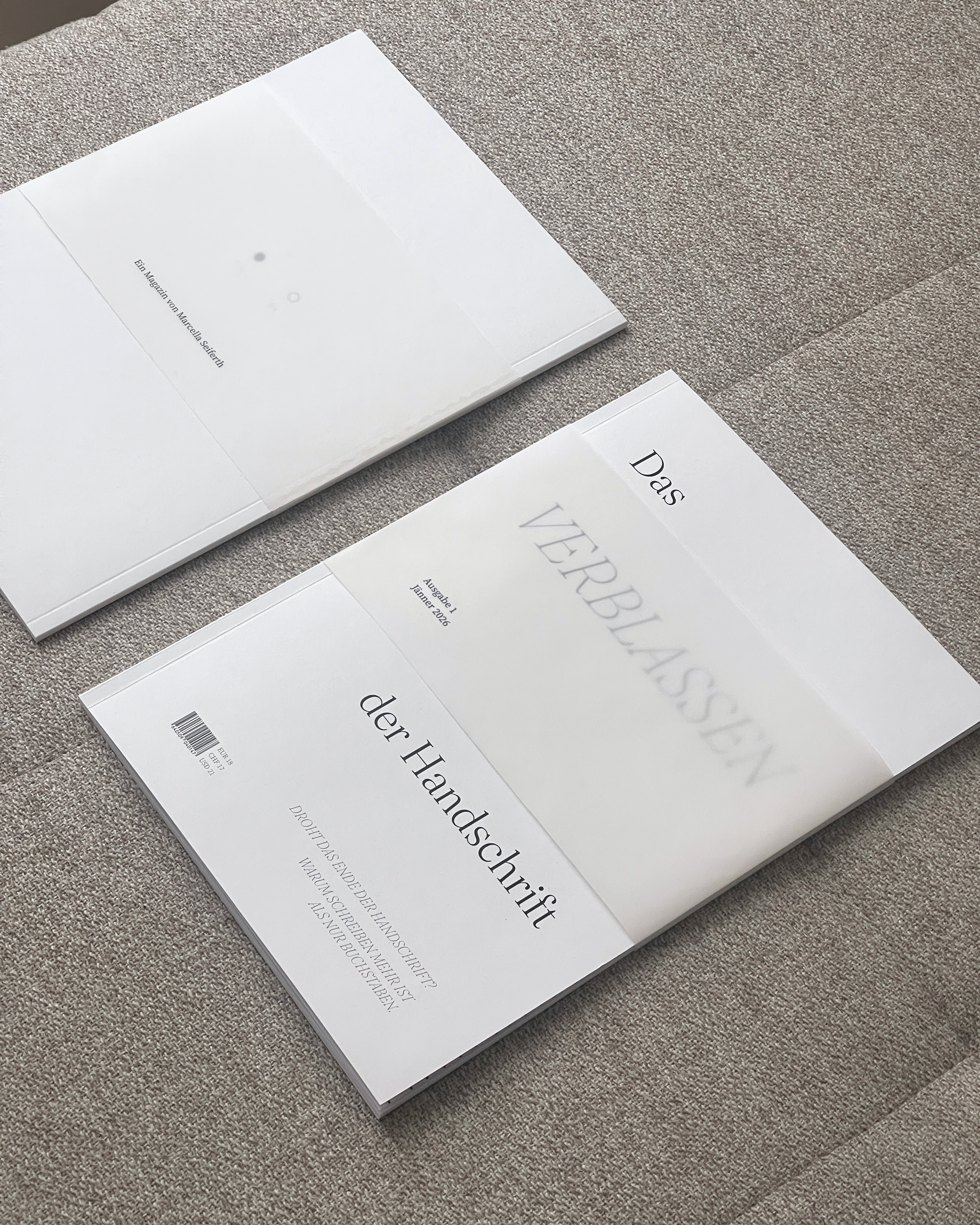 Magazin Cover und Back